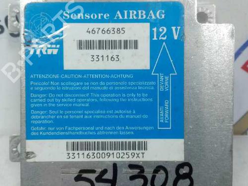 ECU airbags FIAT PUNTO (188_) 1.2 16V 80 (188.233, .235, .253, .255, .333, .353, .639,... | BP20806426M53 
