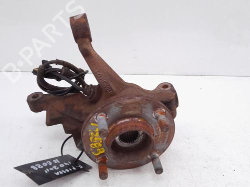 Used Left front steering knuckle FORD FIESTA VI (CB1, CCN) 1.4 TDCi (70 hp) 29613406