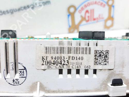 Instrument cluster KIA RIO I Hatchback (DC) 1.5 16V | BP20773570C47 