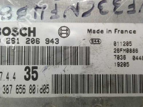 Engine control unit (ECU) PEUGEOT 307 (3A/C) 1.6 16V | BP20789165M57 