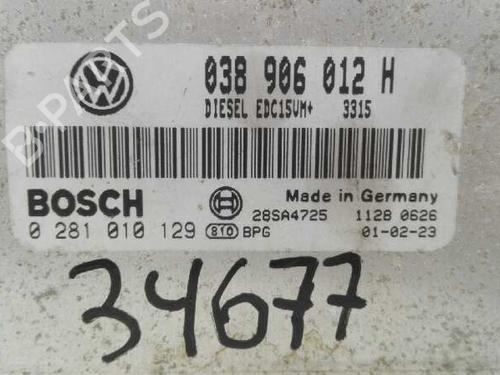 Engine control unit (ECU) SKODA OCTAVIA I (1U2)  | BP20780753M57 