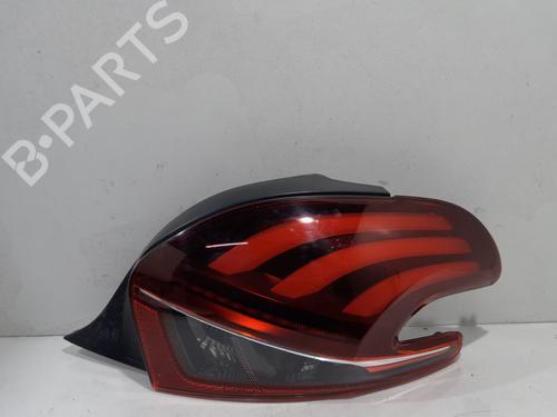 Used Right taillight PEUGEOT 208 I (CA_, CC_) 1.2 VTI 82 (82 hp) 21395685
