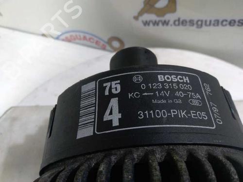 Alternator HONDA CIVIC VI Fastback (MA, MB) 1.5 i Vtec-E (MA9) | BP20778158M7 