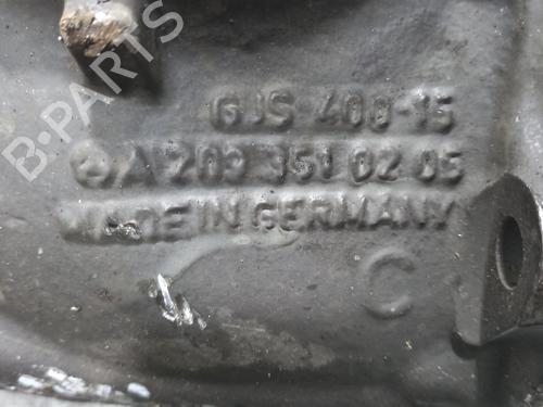 Rear differential MERCEDES-BENZ C-CLASS (W204) C 220 CDI (204.008) | BP20750149M24 