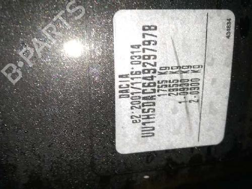 Rear wiper motor DACIA DUSTER (HS_)  | BP20787207M102 