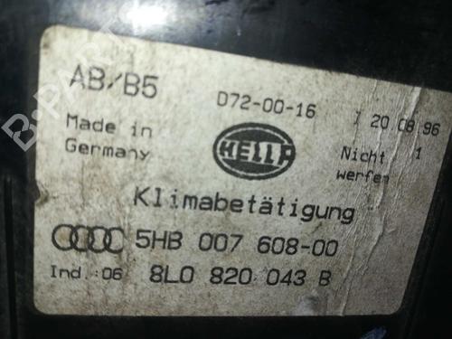 Commande Chauffage AUDI A3 (8L1) 1.8 | BP20796543I5 