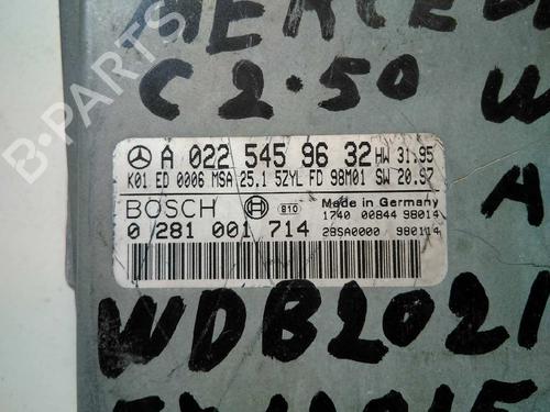 Engine control unit (ECU) MERCEDES-BENZ C-CLASS (W202)  | BP20791143M57 