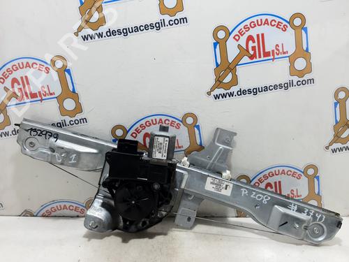 Used Front left window mechanism PEUGEOT 208 I (CA_, CC_) 1.6 BlueHDi 100 (100 hp) 20749719