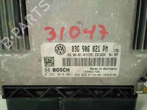 Engine control unit (ECU) VW GOLF V (1K1)  | BP20793217M57 