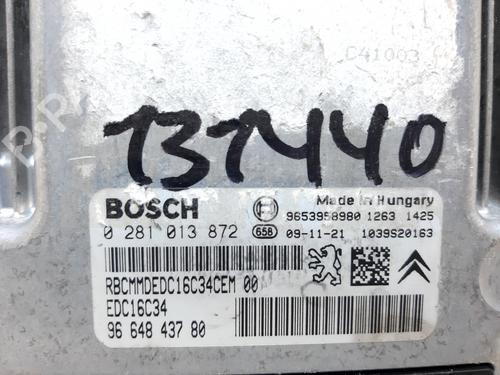 Engine control unit (ECU) PEUGEOT 308 I (4A_, 4C_)  | BP20748868M57 