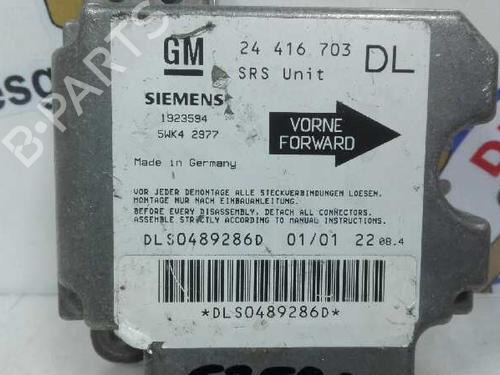 Kollisjonspute styreenhet OPEL ZAFIRA A MPV (T98) 2.0 DTI 16V (F75) | BP20806134M53 