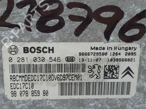 Engine control unit (ECU) CITROËN C3 II (SC_) | BP39190416M57 - Image 2
