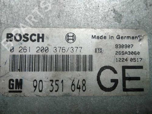 Engine control unit (ECU) OPEL VECTRA A (J89) 2.0 i (F19, M19) | BP20799051M57 