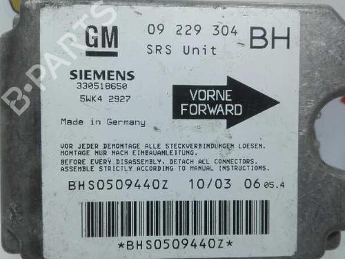 ECU airbags OPEL ASTRA G Coupe (T98) 2.2 16V (F07) | BP20806028M53 