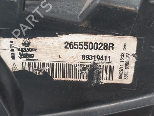 Left tailgate light RENAULT MEGANE III Grandtour (KZ0/1)  | BP31072201C79 