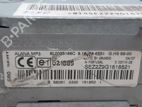Radio SEAT IBIZA III (6L1)  | BP21287906E6 