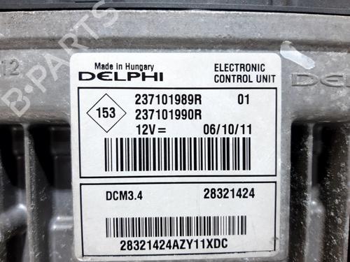 Engine control unit (ECU) RENAULT CLIO III (BR0/1, CR0/1) 1.5 dCi | BP20757663M57 