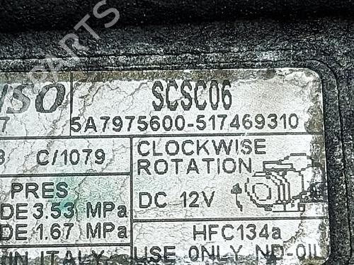 AC compressor FIAT 500 (312_) 1.3 D Multijet (312AXB1A) | BP20740406M34
