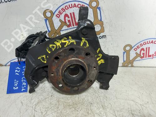 Used Left front steering knuckle OPEL CORSA D (S07) [2006-2015]  20755535
