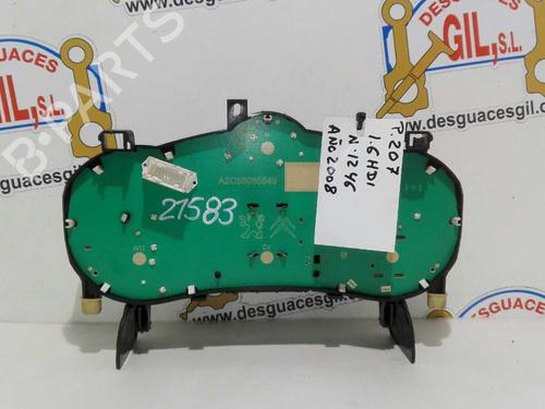 Instrument cluster PEUGEOT 207 (WA_, WC_) 1.6 HDi | BP20781449C47 