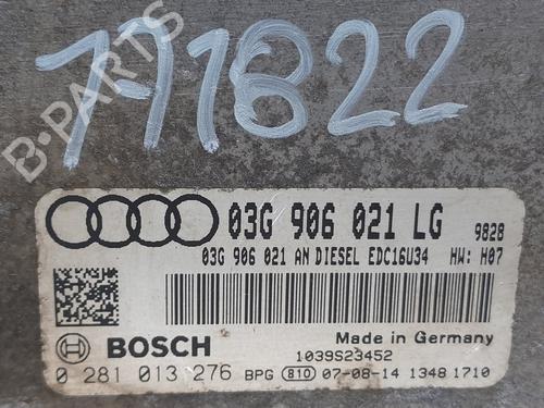 Engine control unit (ECU) AUDI A3 (8P1)  | BP21097274M57 
