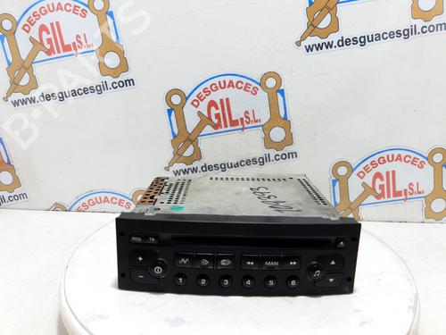 Used Radio PEUGEOT 206 Hatchback (2A/C) 1.9 D (69 hp) 20739251