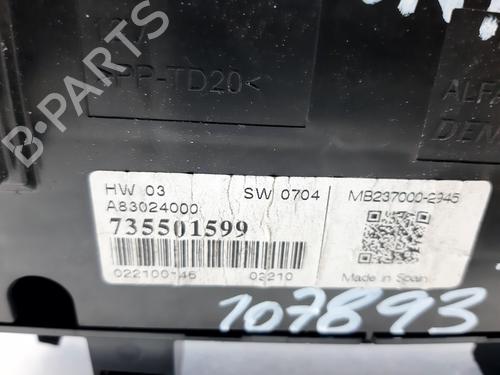 Climate control FIAT GRANDE PUNTO (199_) 1.4 16V (199BXG1B, 199AXG1B) | BP20738626I5 