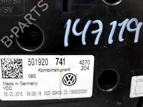 Instrument cluster VW GOLF VII (5G1, BQ1, BE1, BE2)  | BP20758185C47 