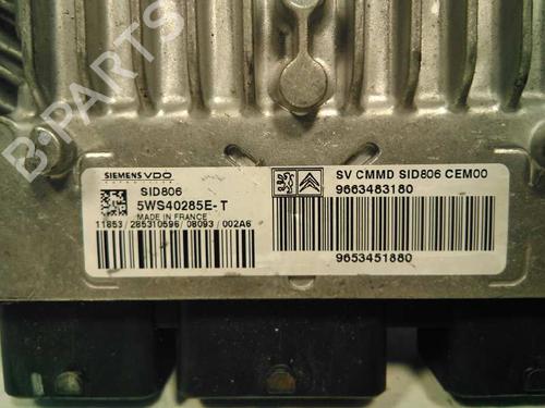Engine control unit (ECU) CITROËN C3 I (FC_, FN_) 1.4 HDi | BP20796457M57 
