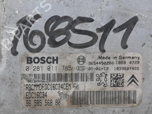 Engine control unit (ECU) CITROËN C3 I (FC_, FN_) 1.4 HDi | BP20772474M57 
