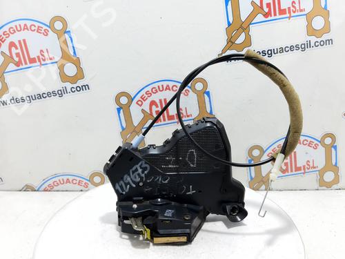 Used Front left lock TOYOTA COROLLA (_E12_) 2.0 D-4D (CDE120R, CDE120L_) (116 hp) 20747828