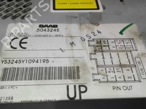 Radio SAAB 9-3 (YS3D) 2.2 TiD | BP20783074E6 
