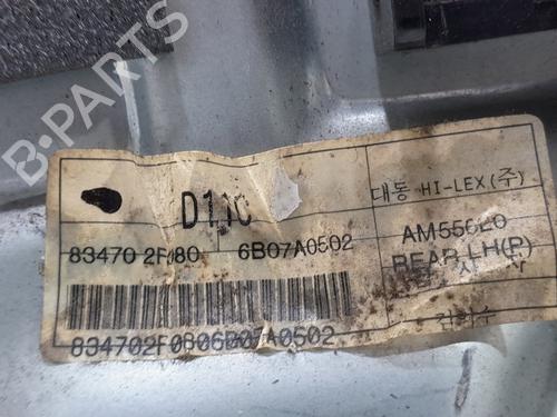 Rear left window mechanism KIA CERATO I Saloon (LD) 1.6 CRDi | BP23553206C24 