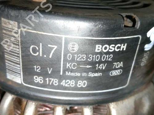 Alternator CITROËN BERLINGO / BERLINGO FIRST Box Body/MPV (M_) 1.9 D 70 (MBWJZ, MCWJZ) | BP20796441M7 