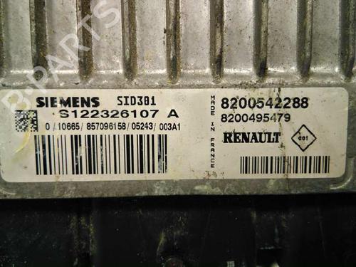 Engine control unit (ECU) RENAULT MEGANE II (BM0/1_, CM0/1_) 1.5 dCi (BM1E, CM1E) | BP20796916M57 