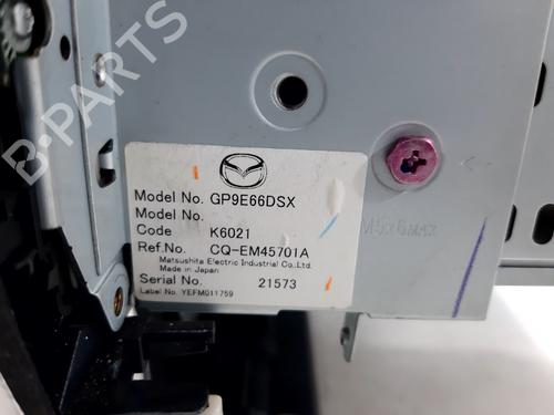 Radio MAZDA 6 Hatchback (GG) 2.0 DI (GG14) | BP20739275E6 
