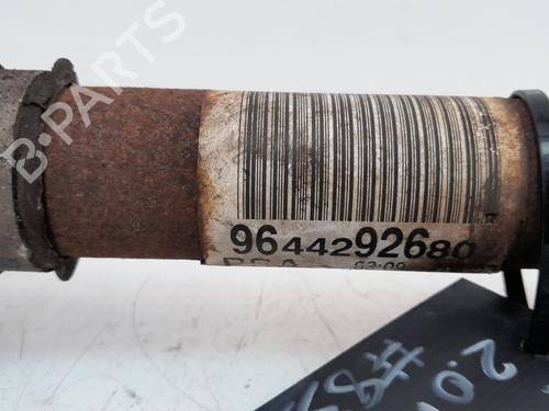 Left front driveshaft PEUGEOT 407 (6D_) 2.0 16V (6DRFJC, 6DRFJE, 6DRFJF) | BP29613368M38