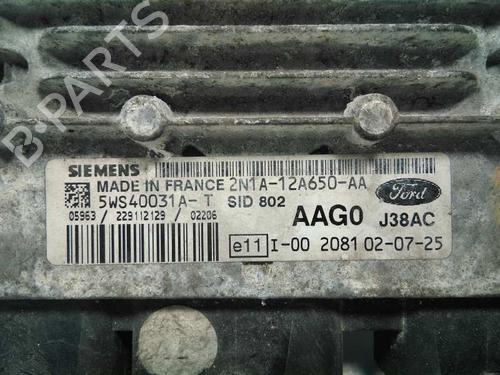 Engine control unit (ECU) FORD FIESTA V (JH_, JD_) 1.4 TDCi | BP20798543M57 