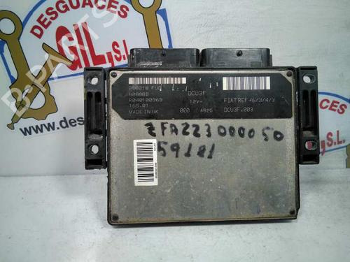 Used Engine control unit (ECU) FIAT DOBLO Box Body/MPV (223_) 1.9 D (223ZXB1A) (63 hp) 20800380