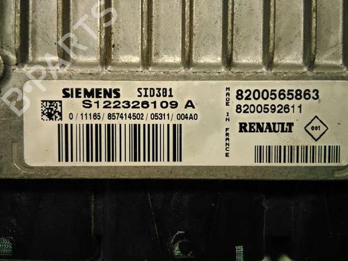 Engine control unit (ECU) RENAULT GRAND SCÉNIC II (JM0/1_) 1.5 dCi (JM02, JM13) | BP20796924M57 