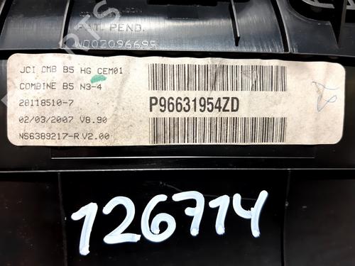 Instrument cluster CITROËN C4 Coupe (LA_) 1.4 16V | BP20746404C47 