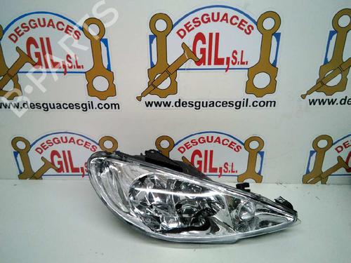 Right headlight PEUGEOT 206 Hatchback (2A/C) 1.4 LPG | BP21068378C29 