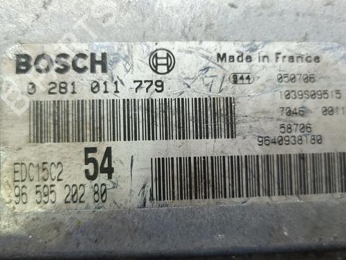 Engine control unit (ECU) PEUGEOT 807 (EB_)  | BP20840655M57 
