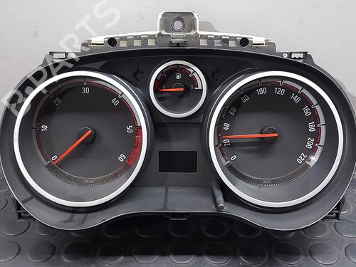 Used Instrument cluster OPEL CORSA D (S07) [2006-2015]  20840043