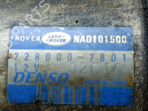 Starter ROVER 75 (RJ)  | BP20837837M8 
