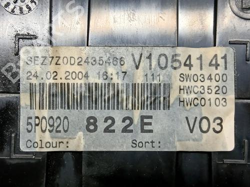 Instrument cluster SEAT ALTEA (5P1)  | BP29220011C47 