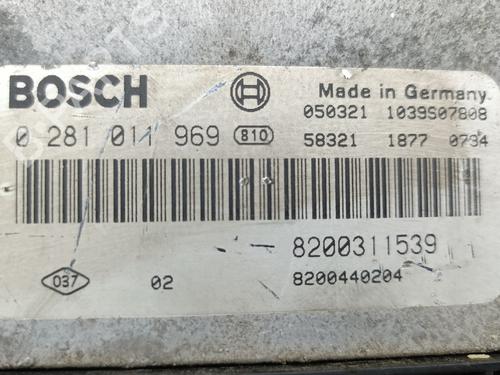 Engine control unit (ECU) RENAULT LAGUNA II (BG0/1_)  | BP20835523M57 