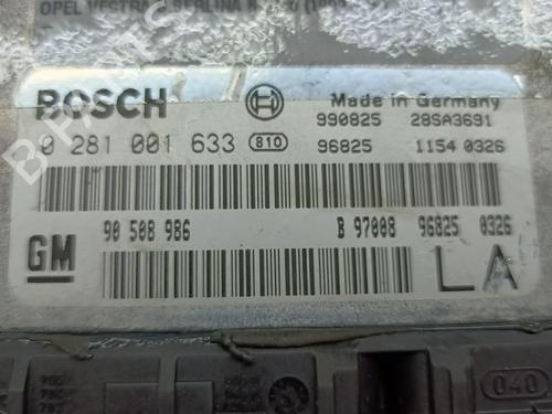 Engine control unit (ECU) OPEL VECTRA B (J96) 2.0 DTI 16V (F19) | BP20830213M57 