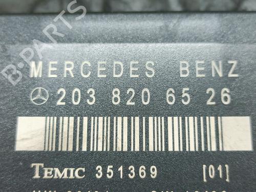 Comfort control module MERCEDES-BENZ C-CLASS (W203) C 200 Kompressor (203.045) | BP20825189M56 
