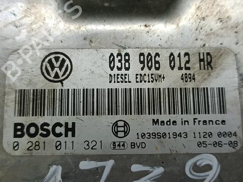 Engine control unit (ECU) SKODA FABIA I (6Y2)  | BP20830762M57 